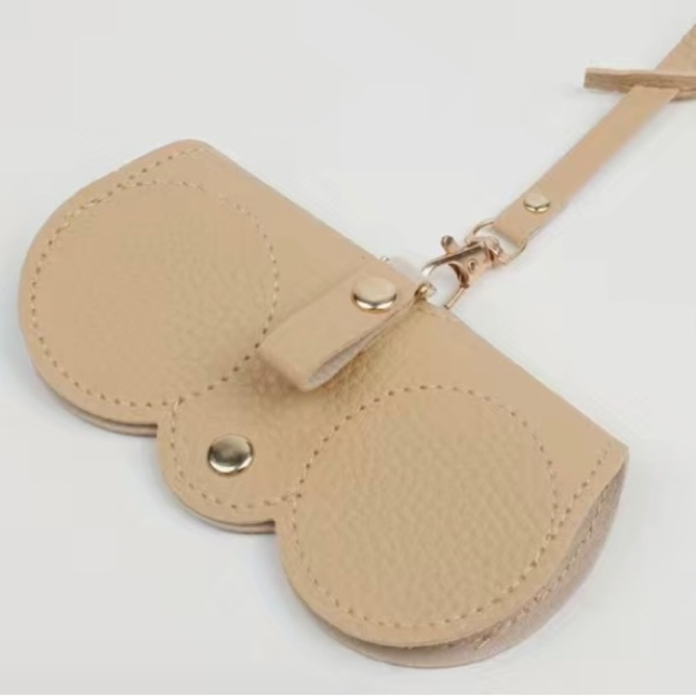 NEW 1pc Portable Glasses Case, Sunglasses Bag,